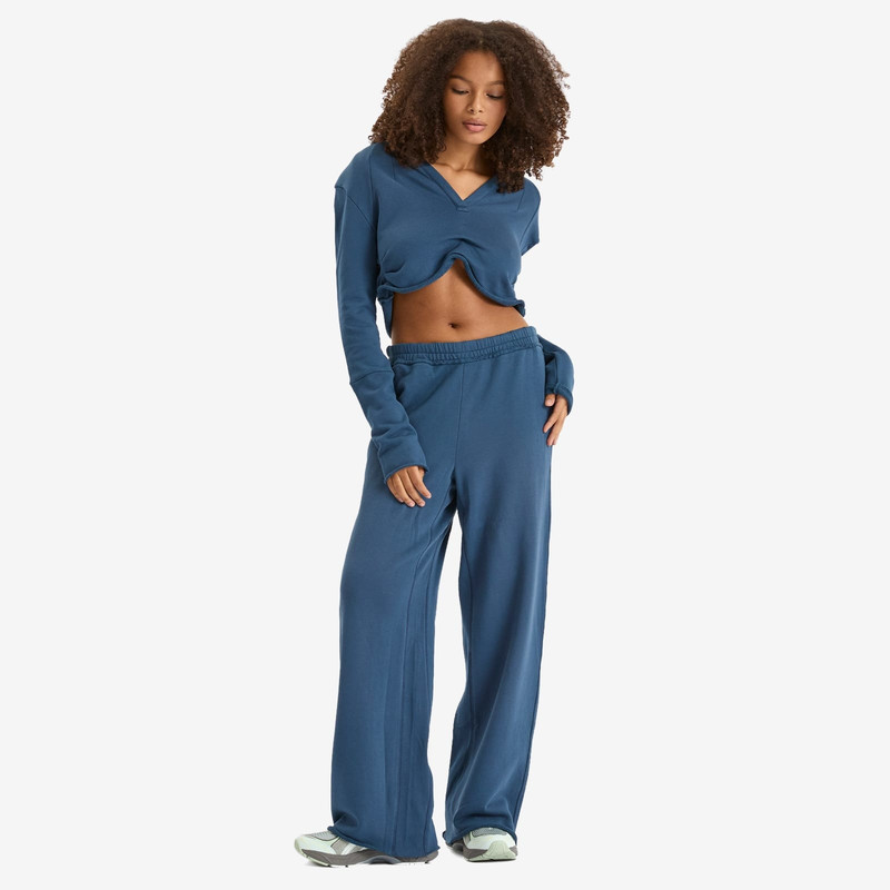 SKIMS SKIMS High Neck Cropped Long Sleeve Top outlook