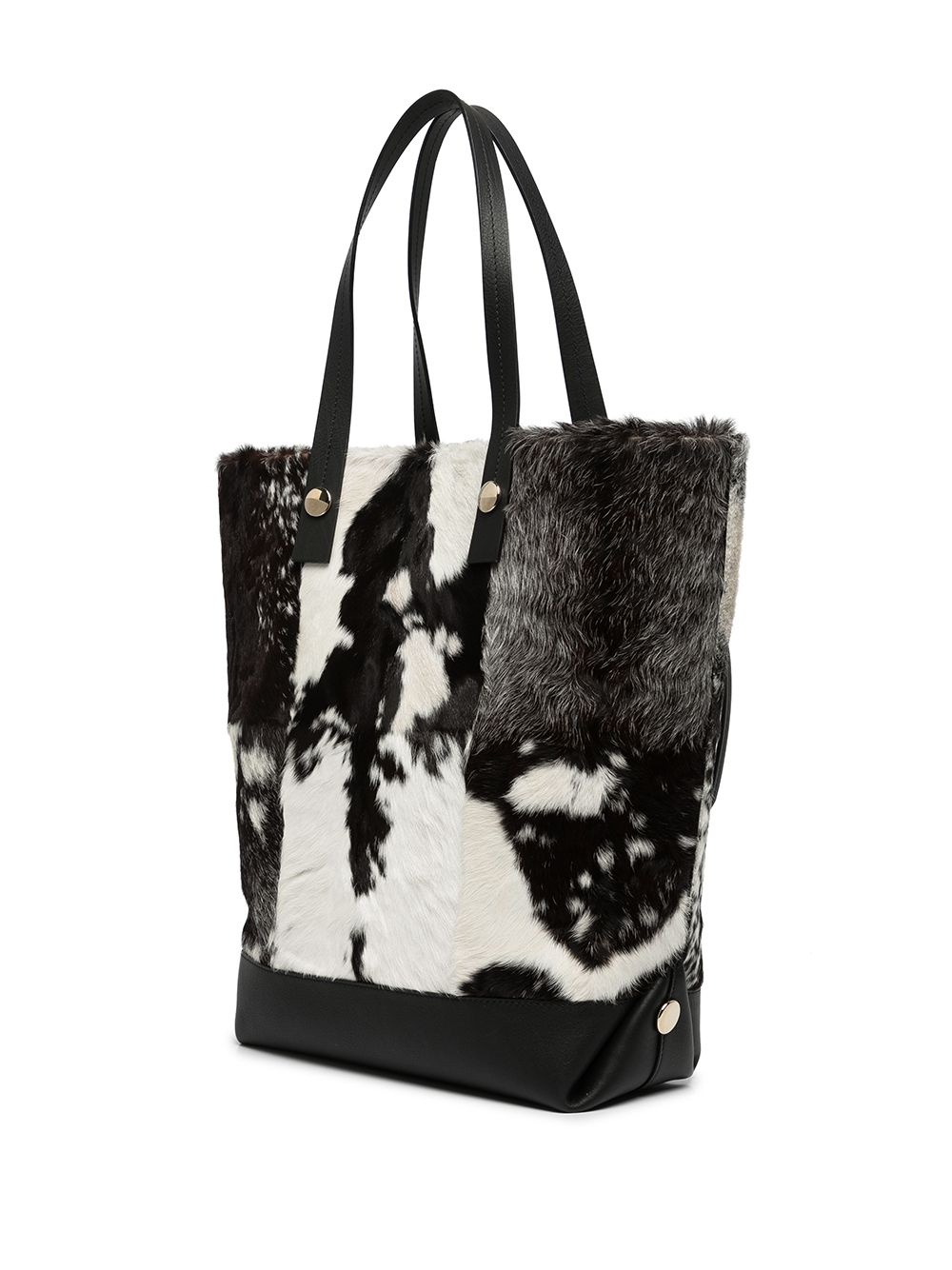 Tobo North South shearling tote - 3