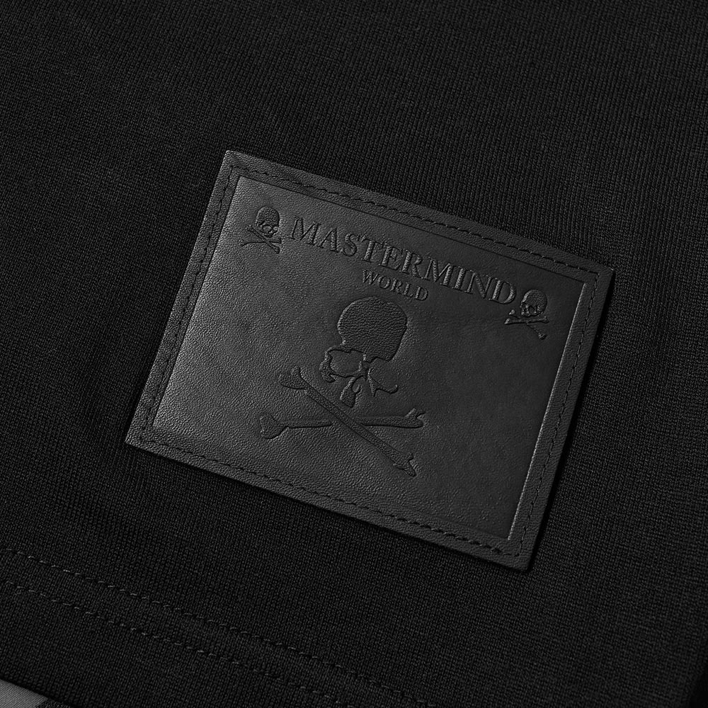 MASTERMIND WORLD Leather Patch Logo Tee - 2