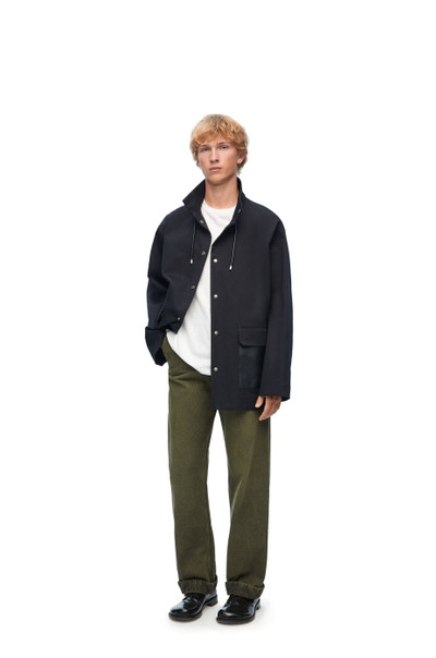 Loewe Parka in technical cotton outlook
