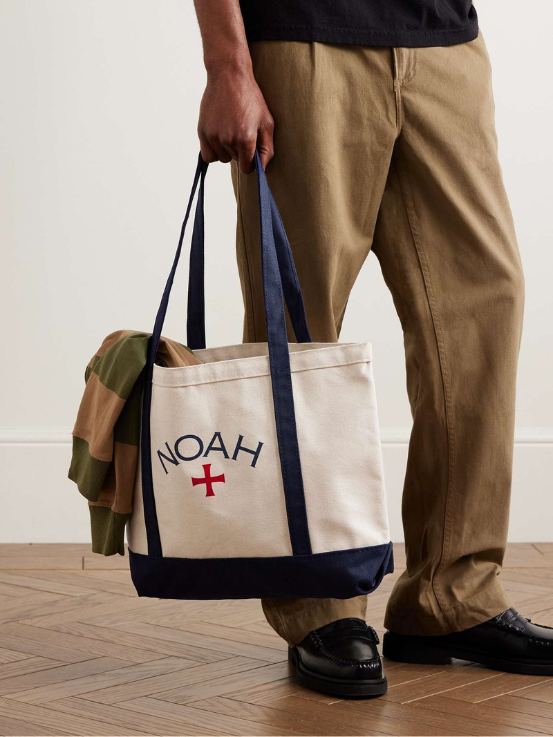 Noah Core Logo-Print Canvas Tote Bag outlook