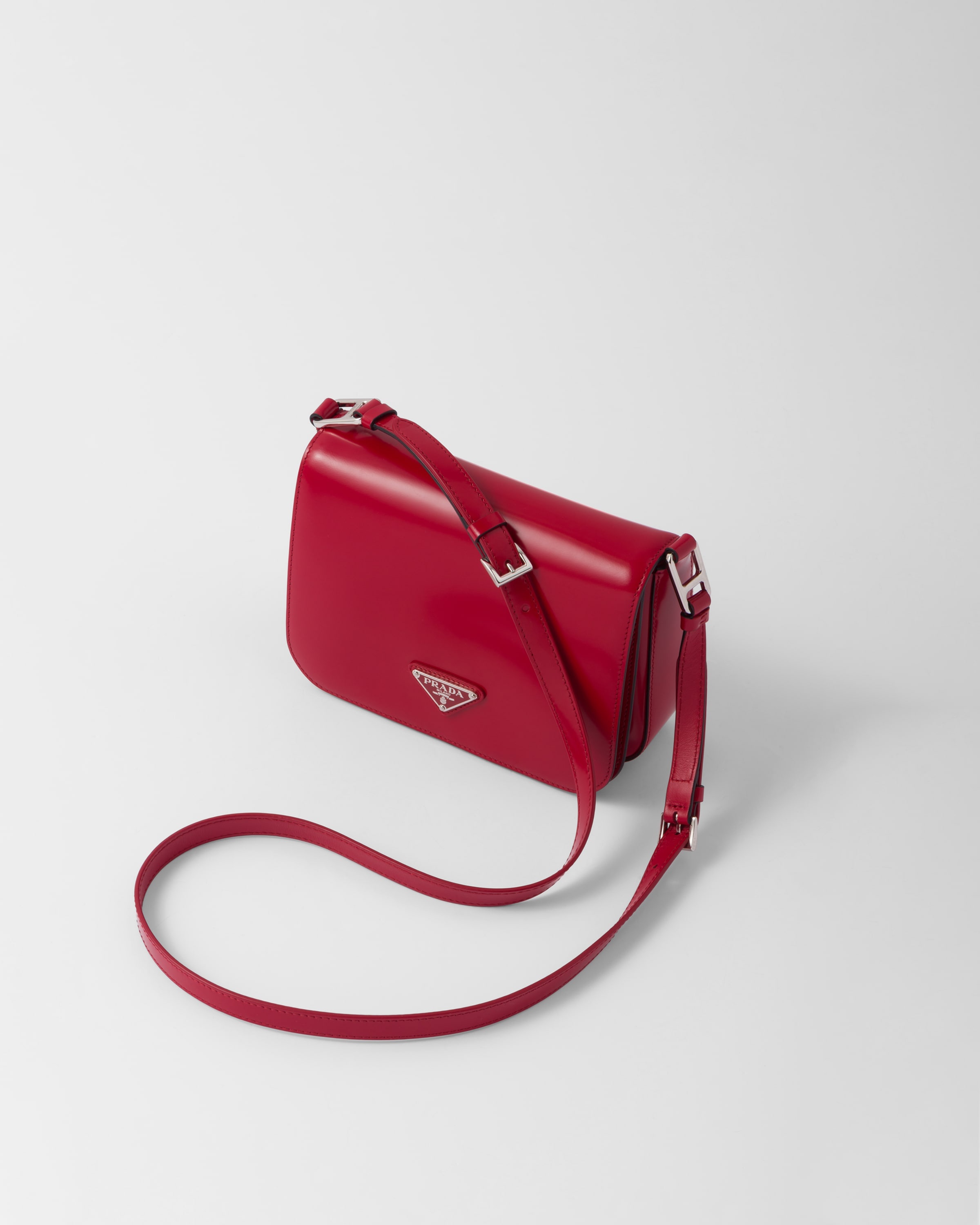 Brushed leather shoulder bag - 3