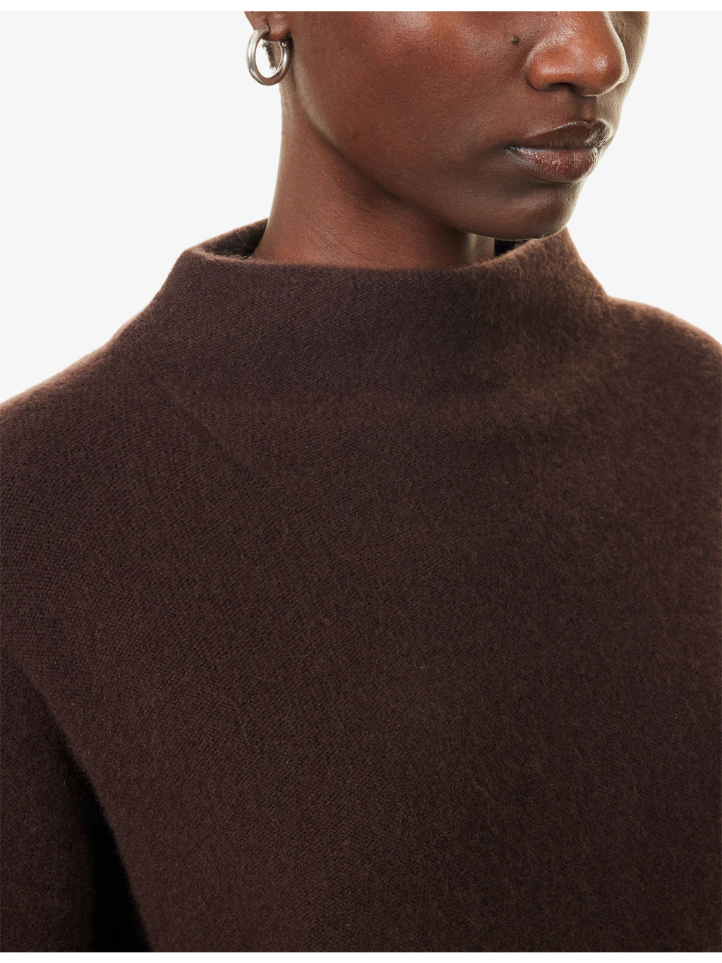 Relaxed-Fit Funnel-Neck Cashmere Jumper - 5