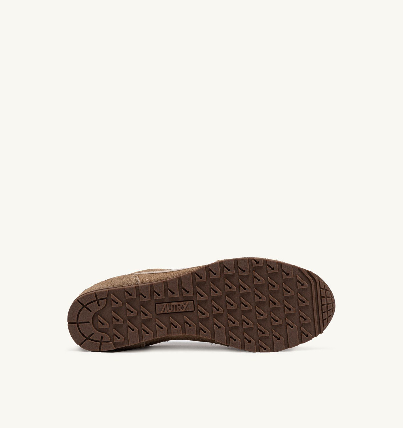 WINDSPIN SNEAKERS IN PEANUT SUEDE AND LEATHER - 4