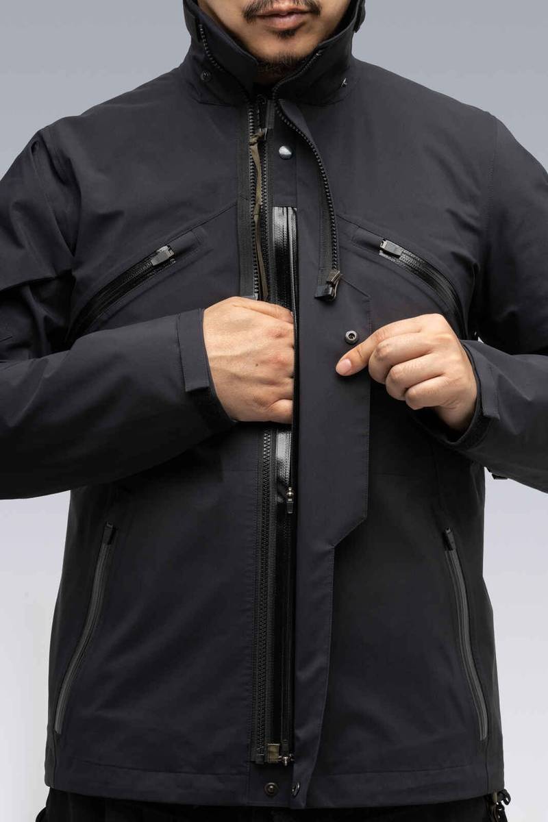 J1B-GT 3L Gore-Tex Pro Interops Jacket White (2 hoods: White & Black) 31