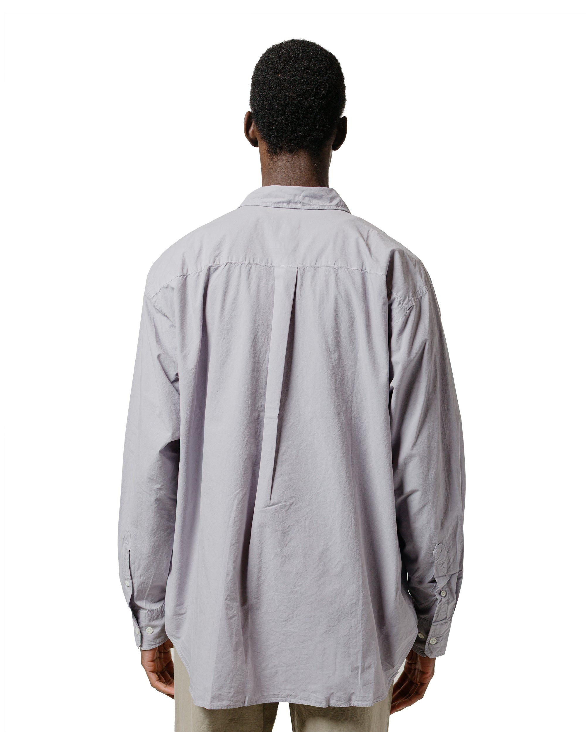 Mo Cotton Tencel Shirt Crocus Purple - 3