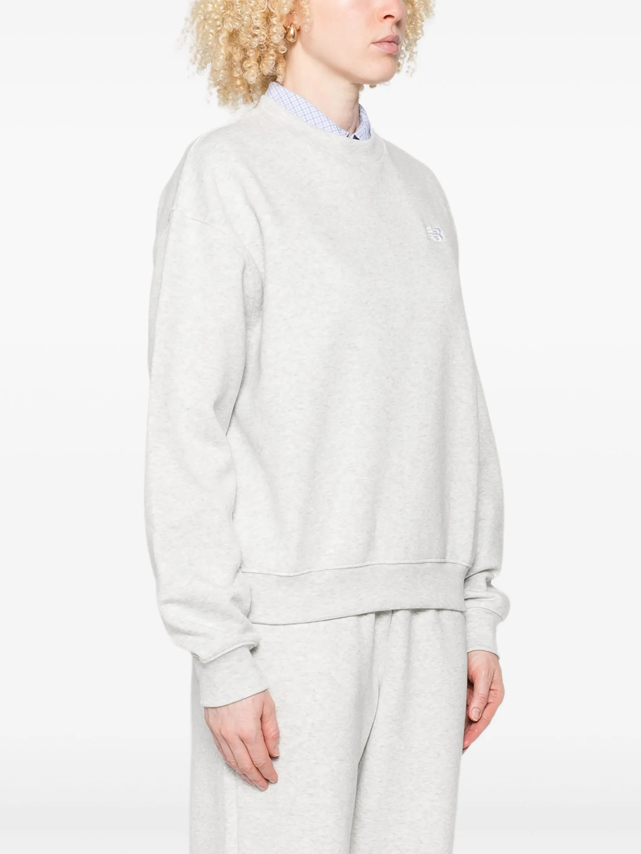 New Balance Crew-neck Cotton Sweatshirt - 5