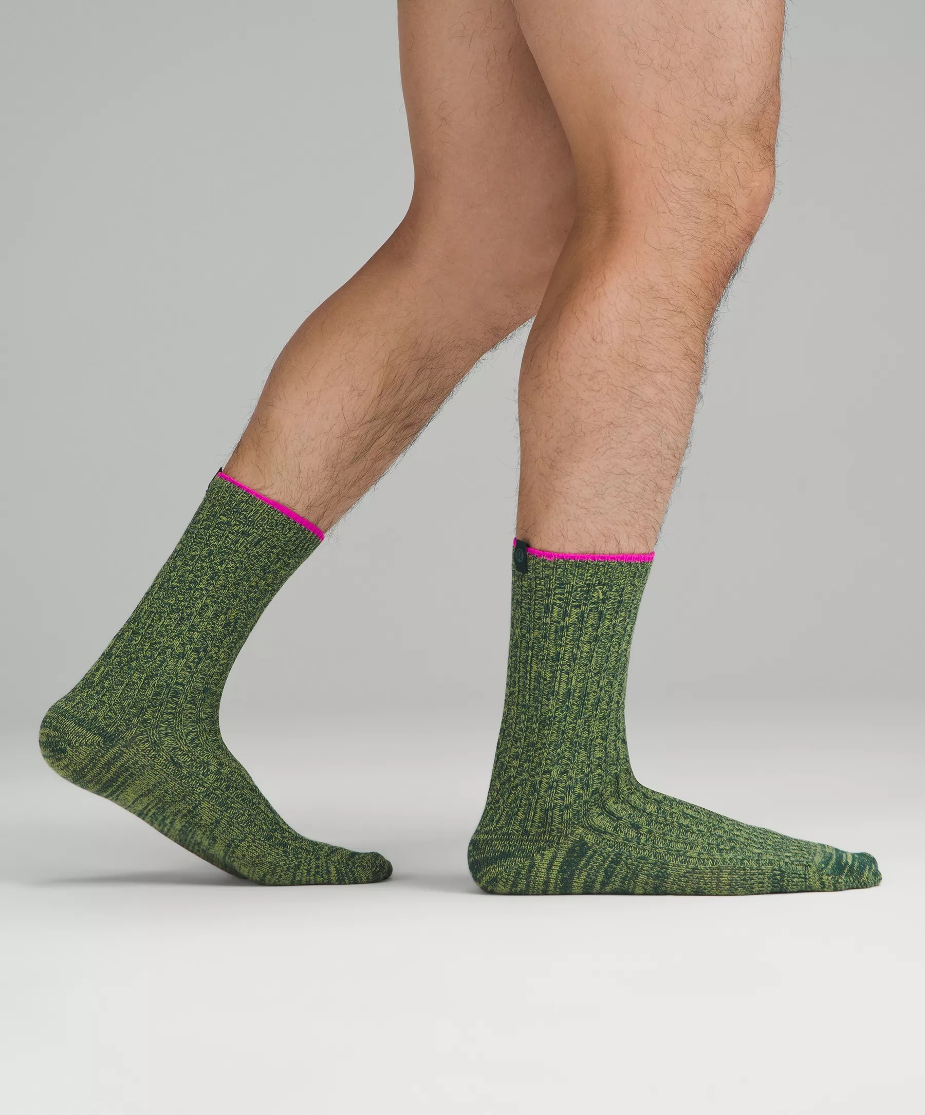 Men's Crew-Length Ragg Socks - 2