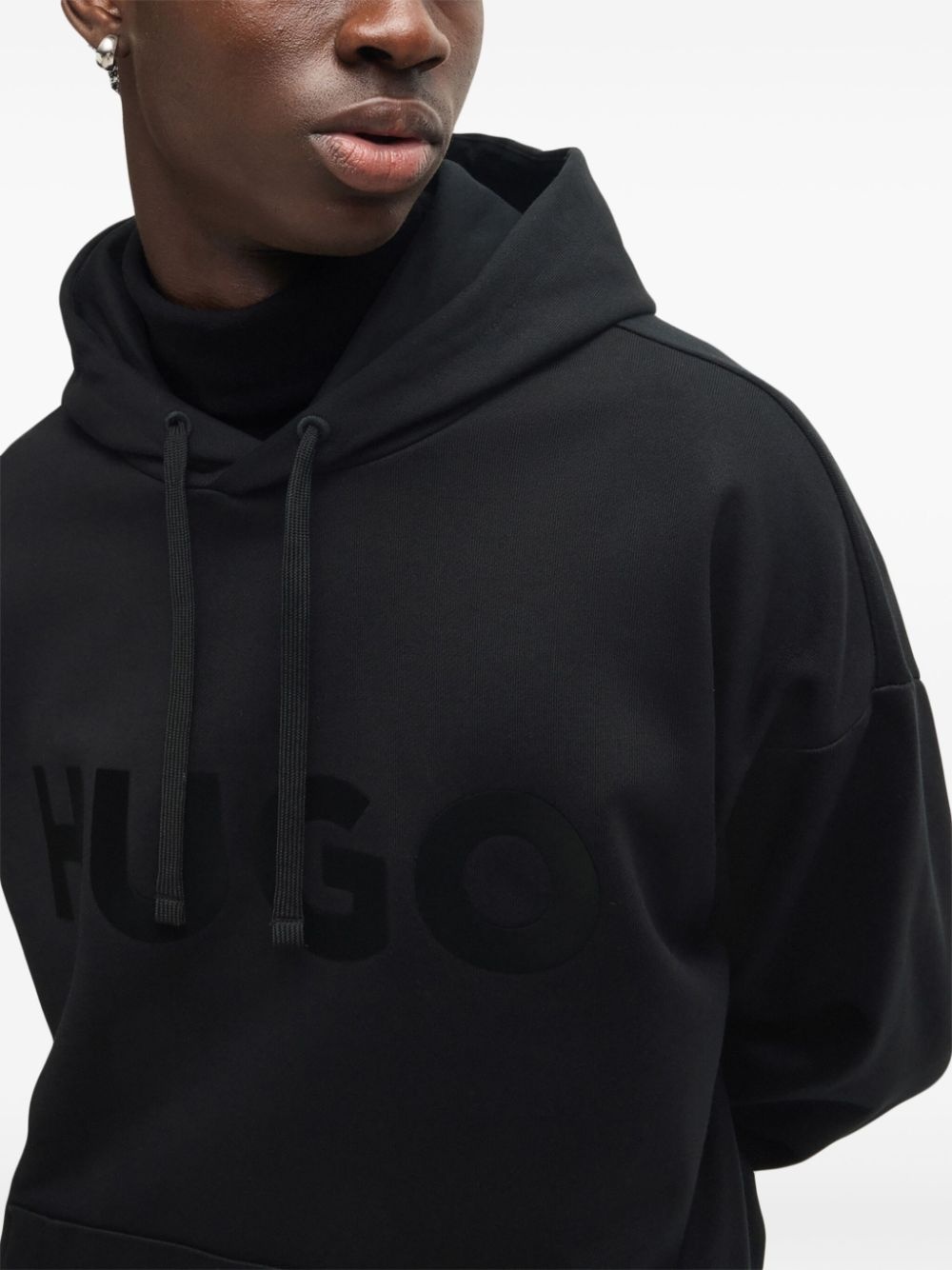 logo-print hoodie - 5
