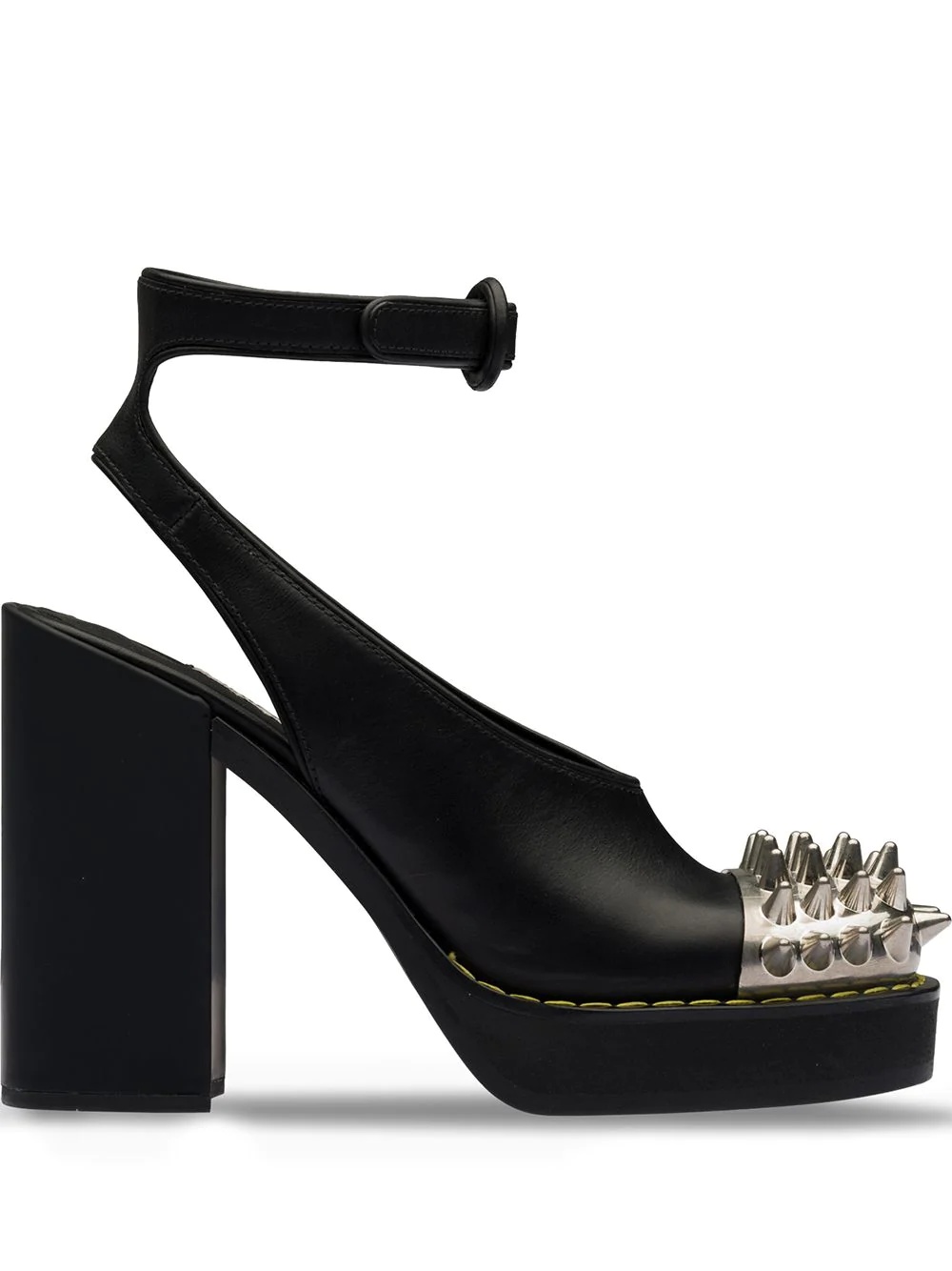 spiked platform pumps - 1