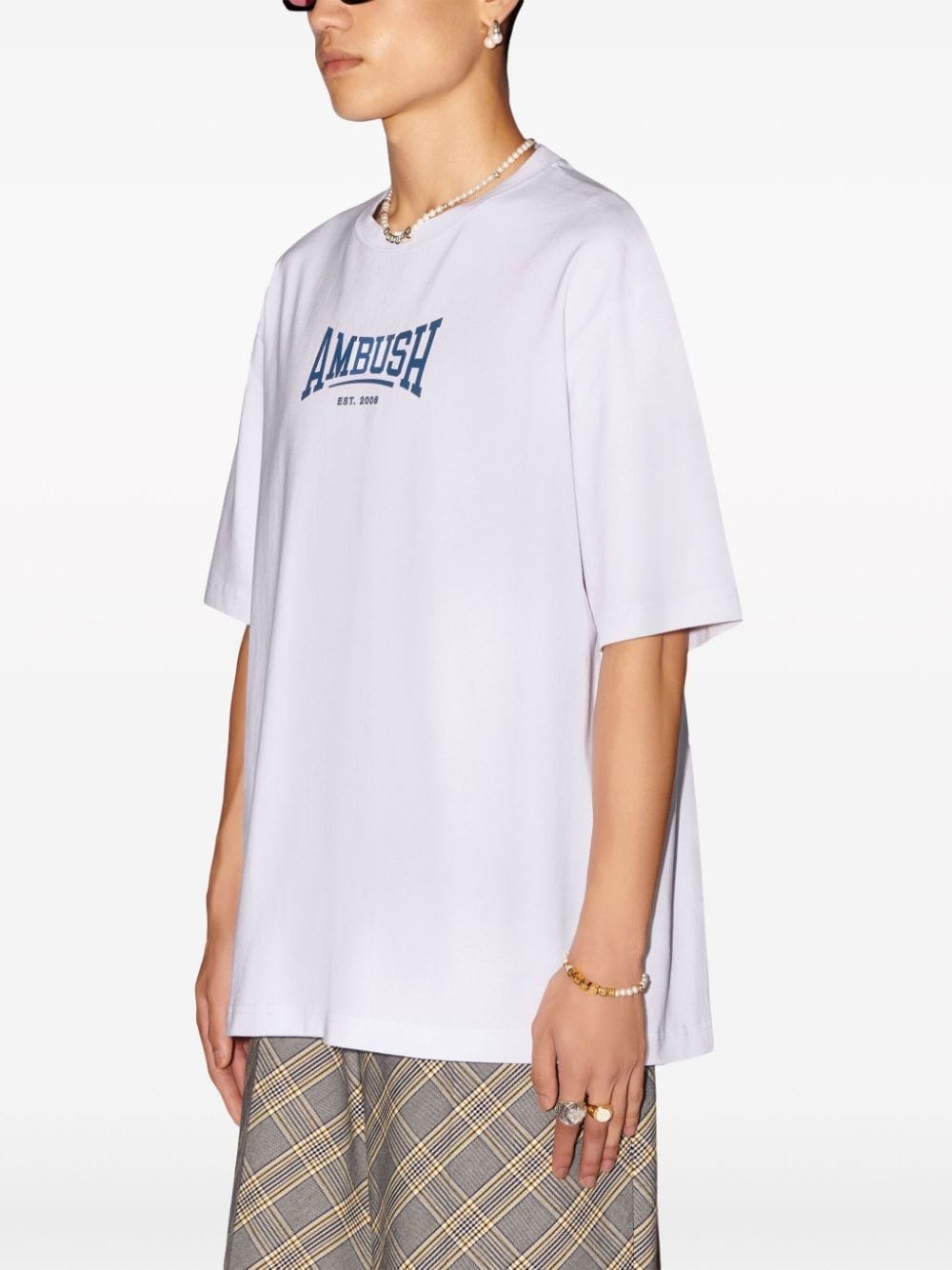 logo-print T-shirt - 3