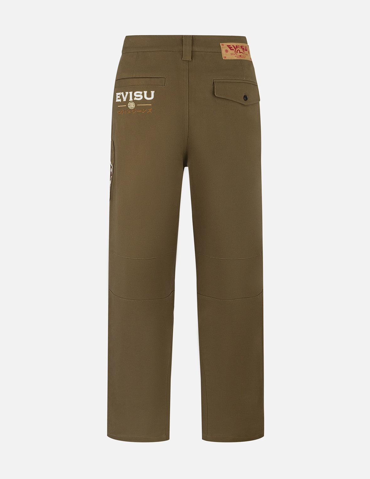 Seagull and Logo Embroidery Relax Fit Woven Pants - 2