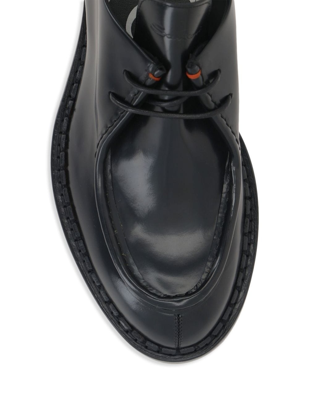 x 10 Corso Como leather lace-up shoes - 4