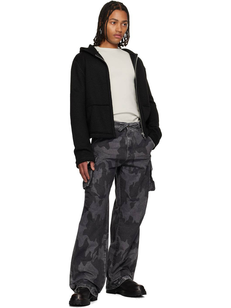 424 Gray Camo Cargo Pants outlook