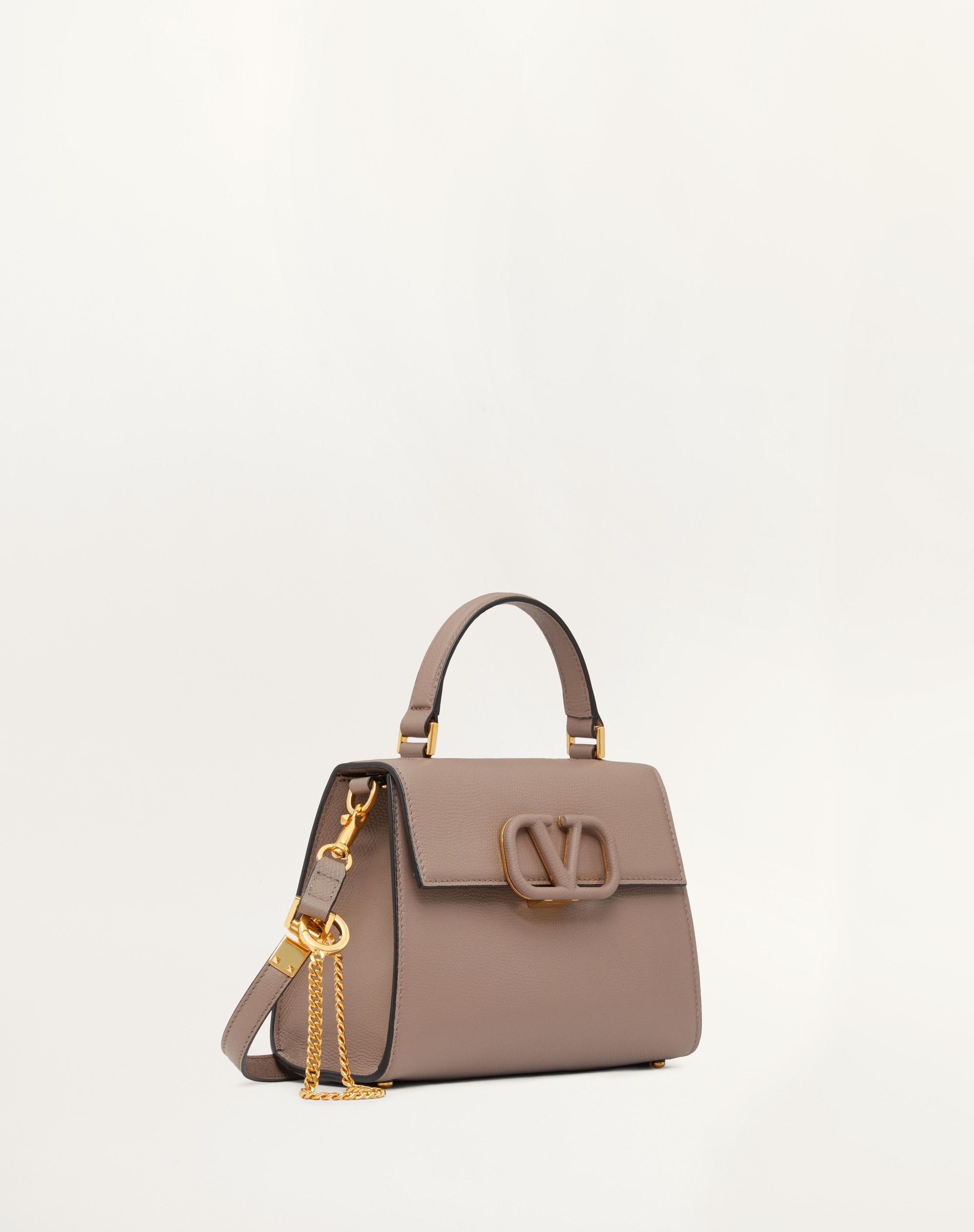 SMALL VSLING GRAINY CALFSKIN HANDBAG - 3