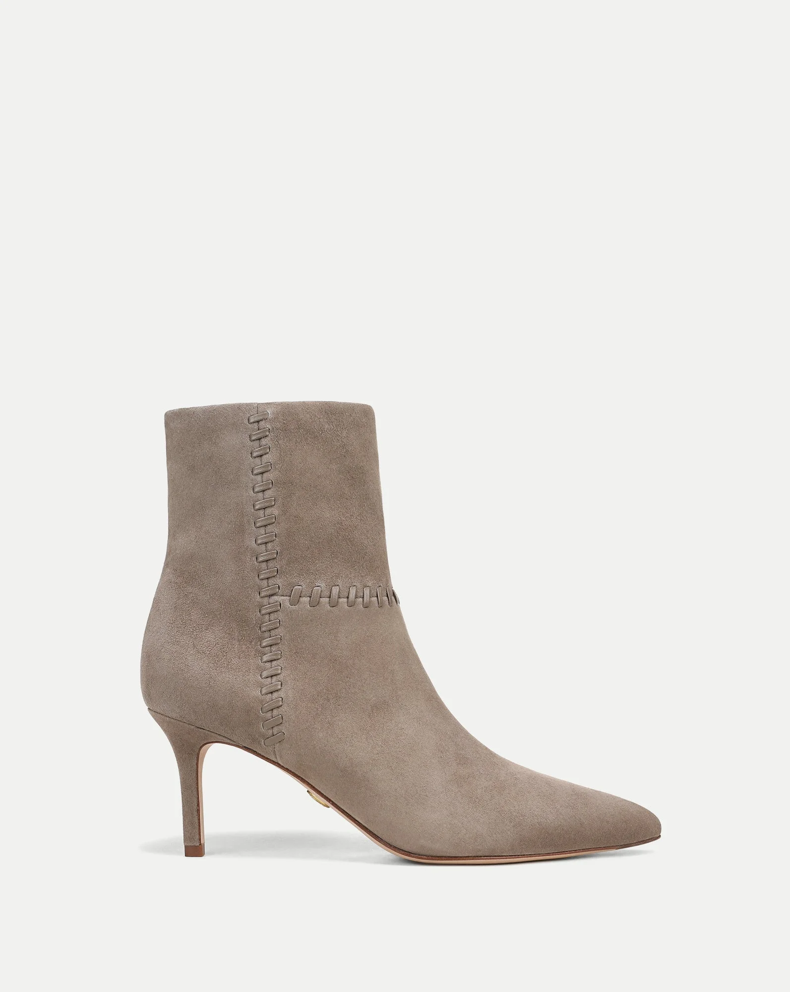 LISA WHIPSTITCH MID-HEEL ANKLE BOOT - 1