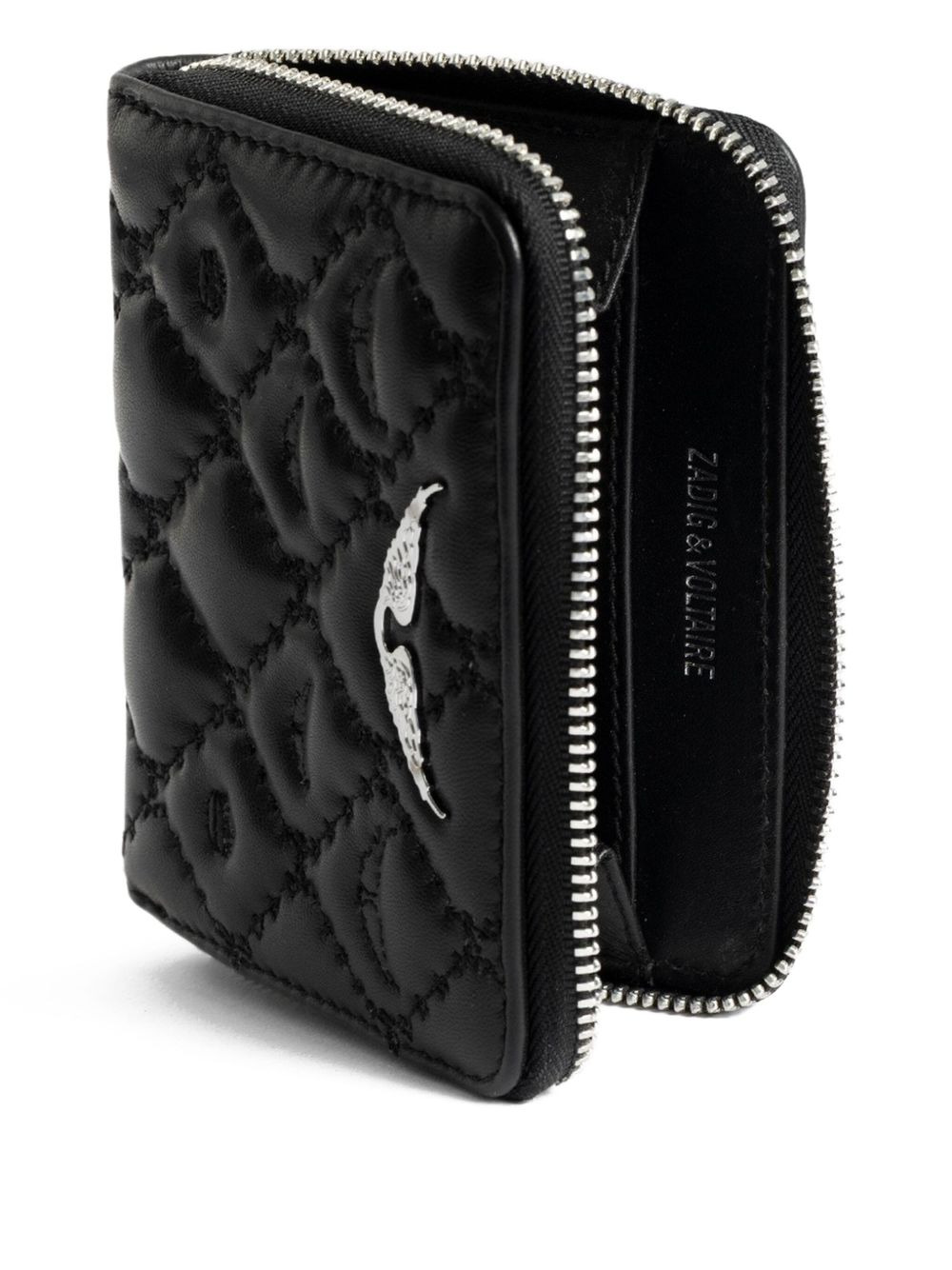 quilted zip-around wallet - 4