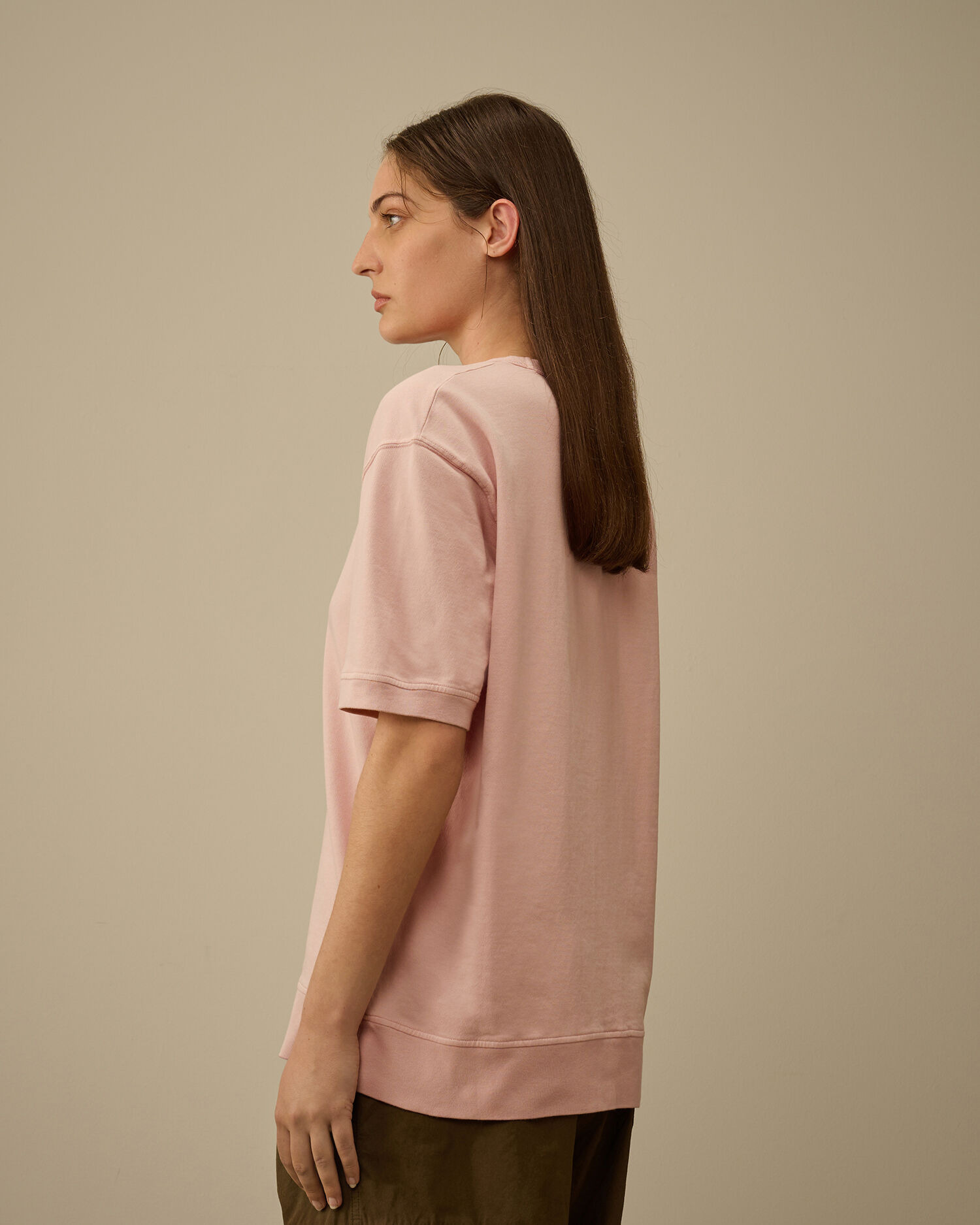 Light Fleece Short Sleeve Sweatshirt - 7