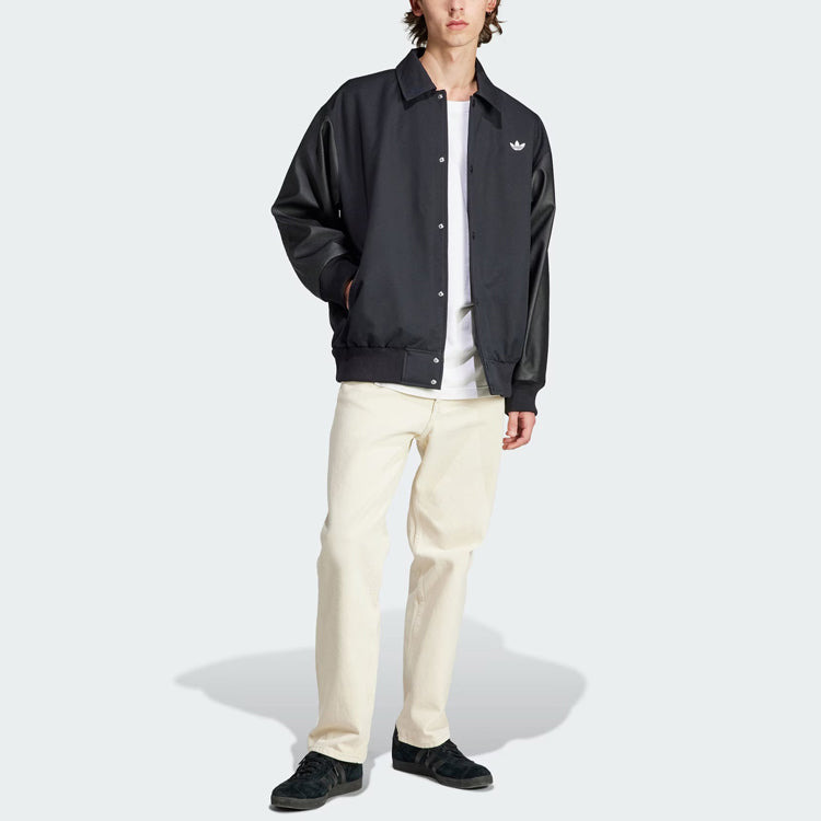 adidas Originals Winter VARSITY Jackets 'Black' HZ0715 - 4