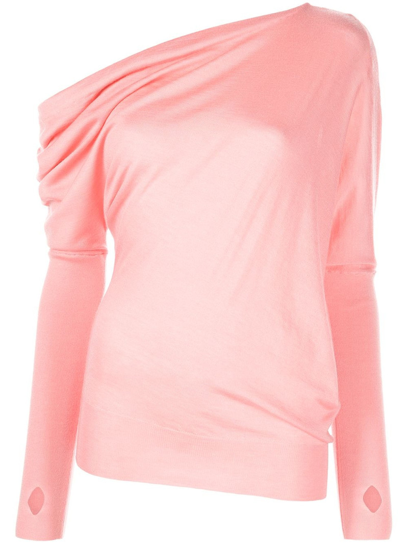 one-shoulder asymmetric jumper 1
