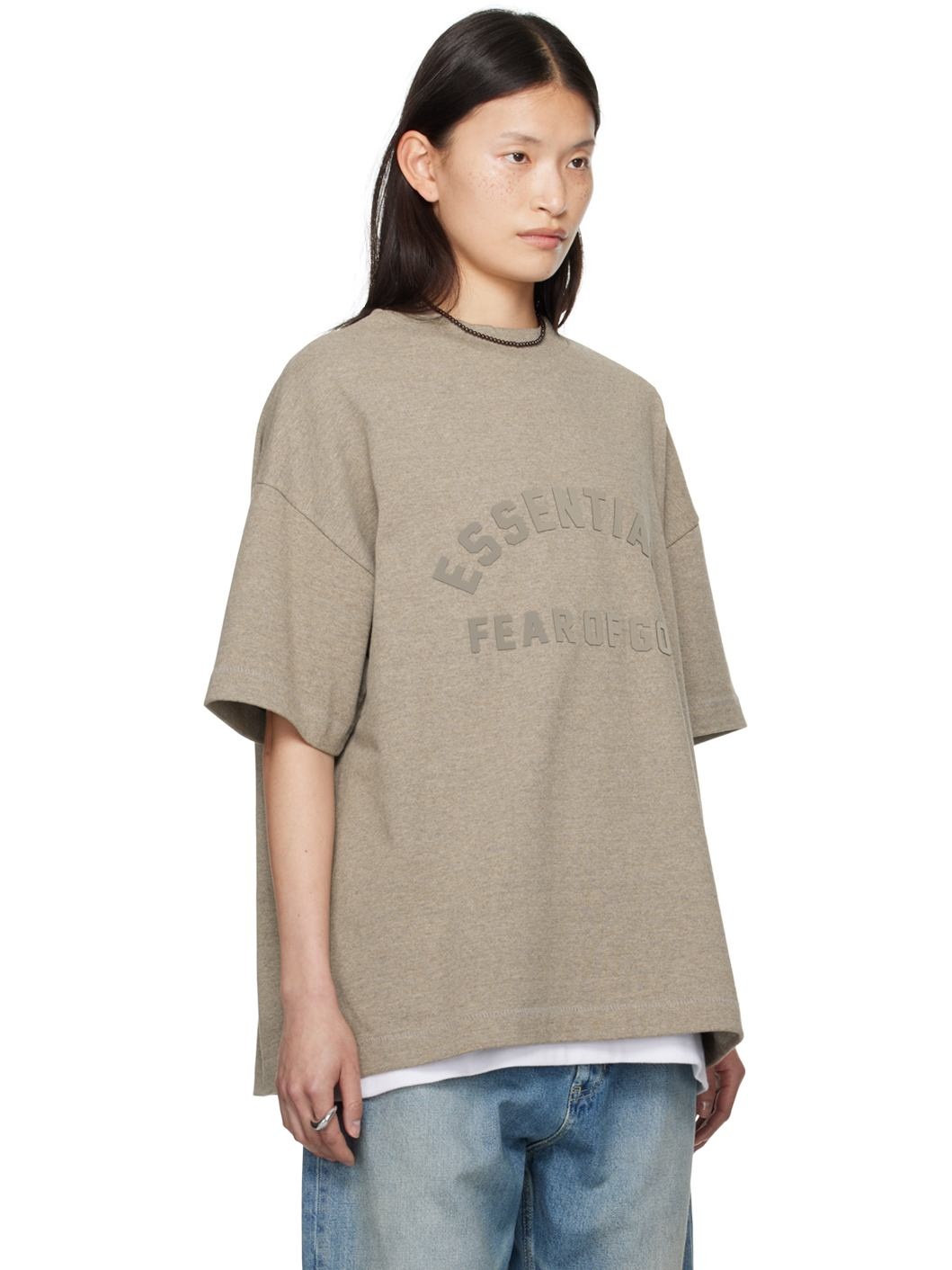 Gray Bonded T-Shirt - 2