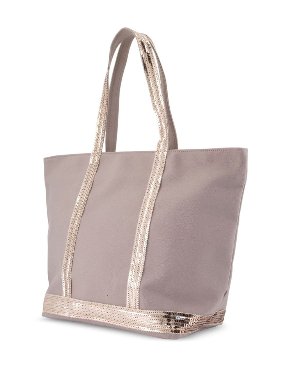 sequin-trimmed tote bag - 2