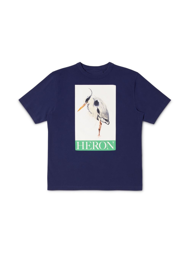 Heron Bird Painted Ss Tee 1