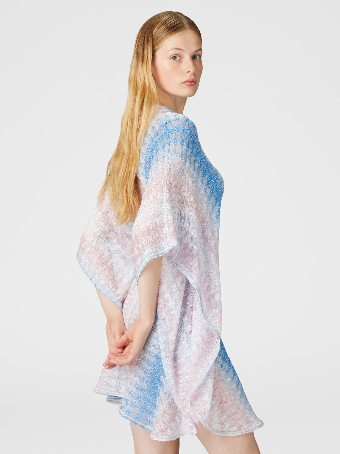 Short caftan-style cover-up - 4
