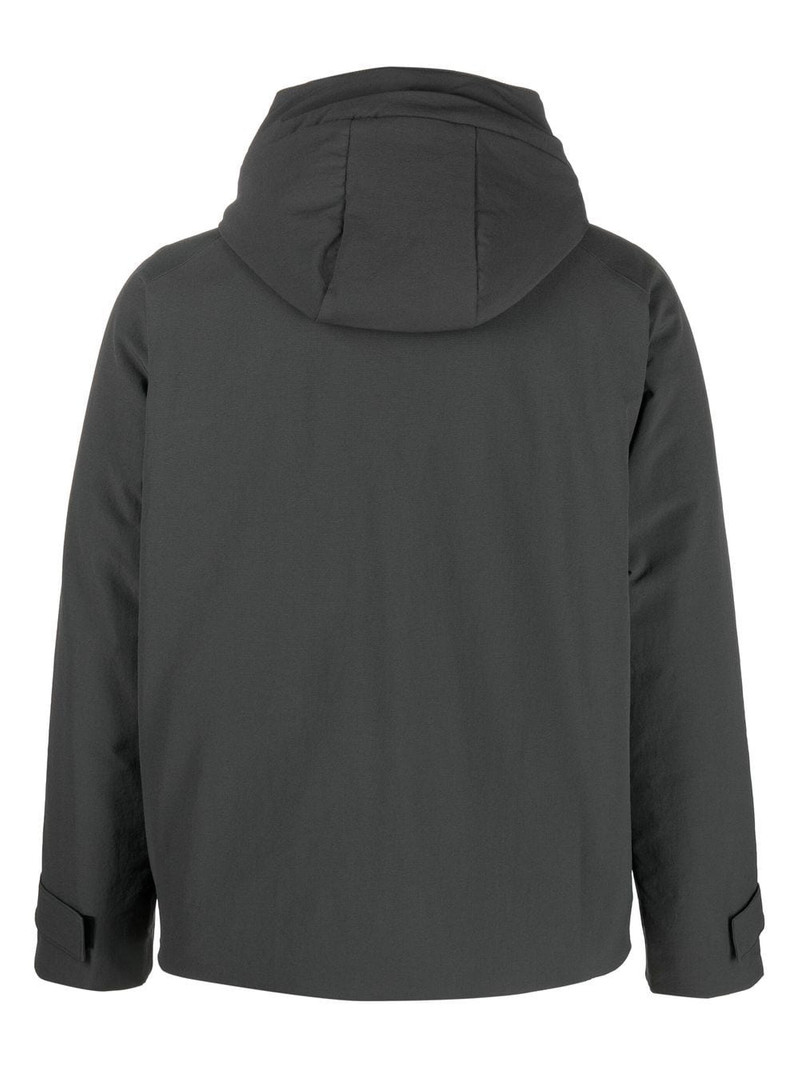 GR10K hooded padded bomber jacket outlook