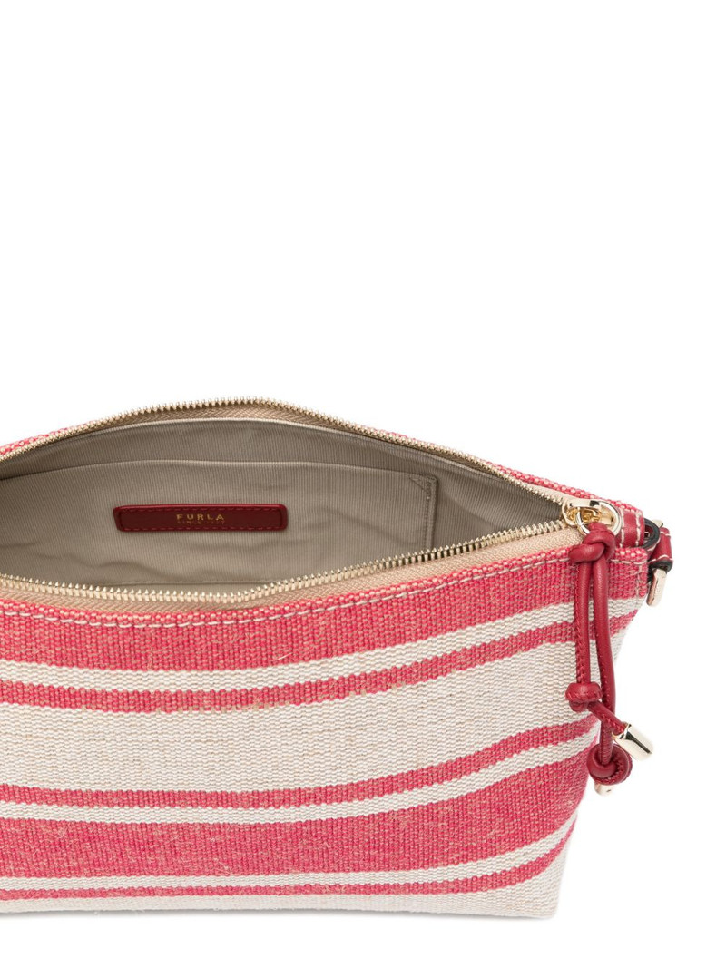 striped padlock shoulder bag 5