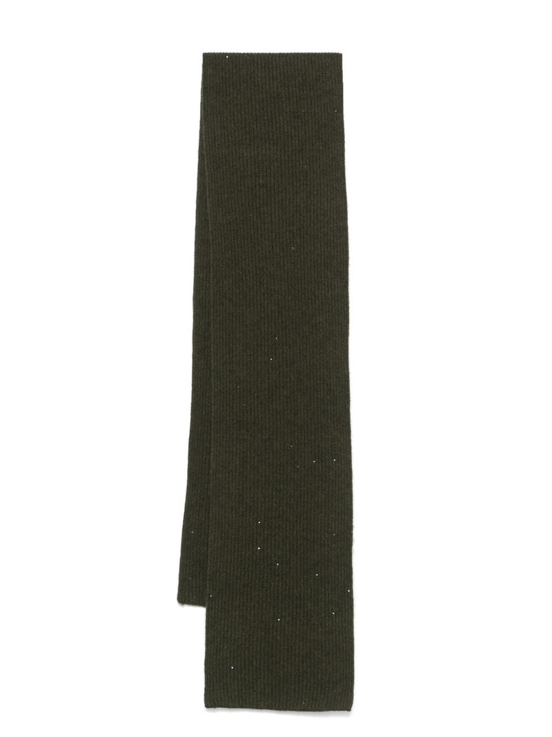 sequin ribbed scarf 1