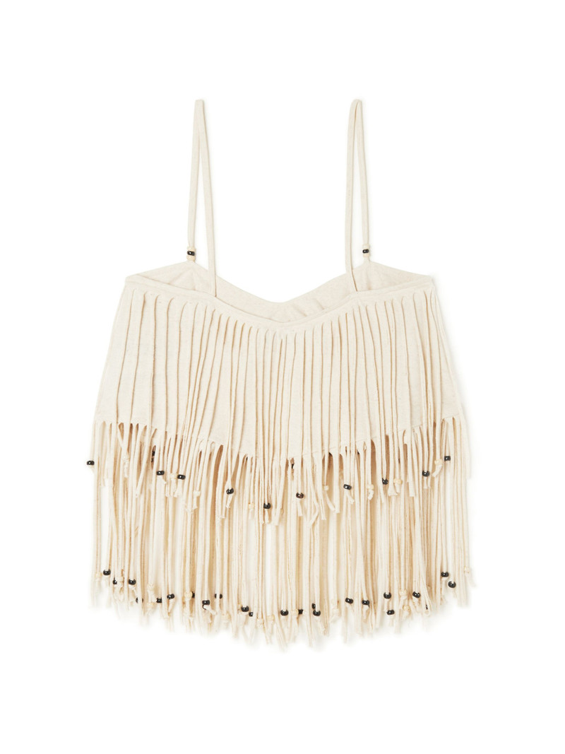 Alanui Monsoon Fringed Top outlook