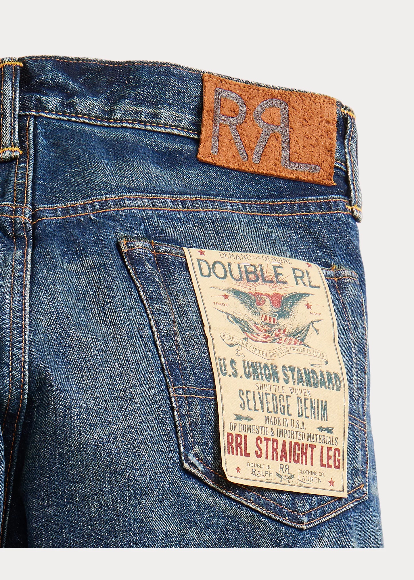 Straight Fit Hawley Selvedge Jean - 3
