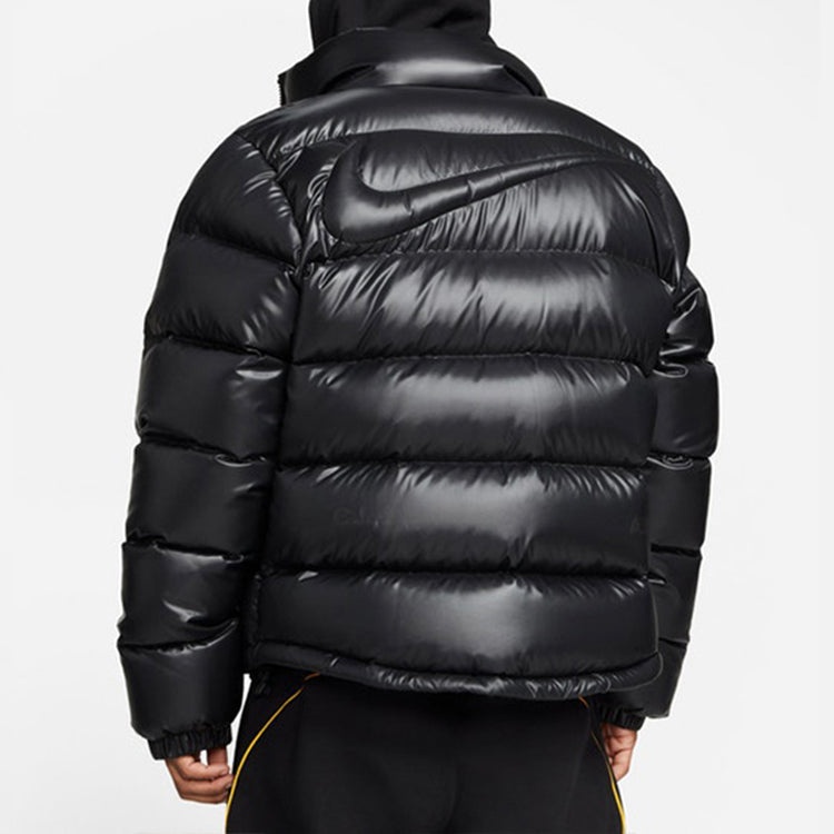 Nike x NOCTA Drake Stand Collar Down Jacket Asia Sizing 'Black' DA4137-010 - 4