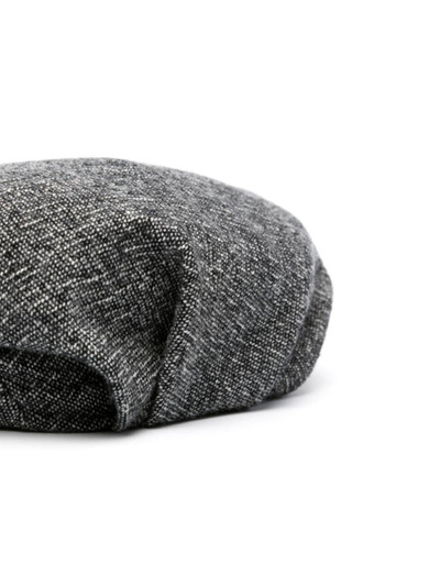 Y's crumpled tweed wool beret outlook