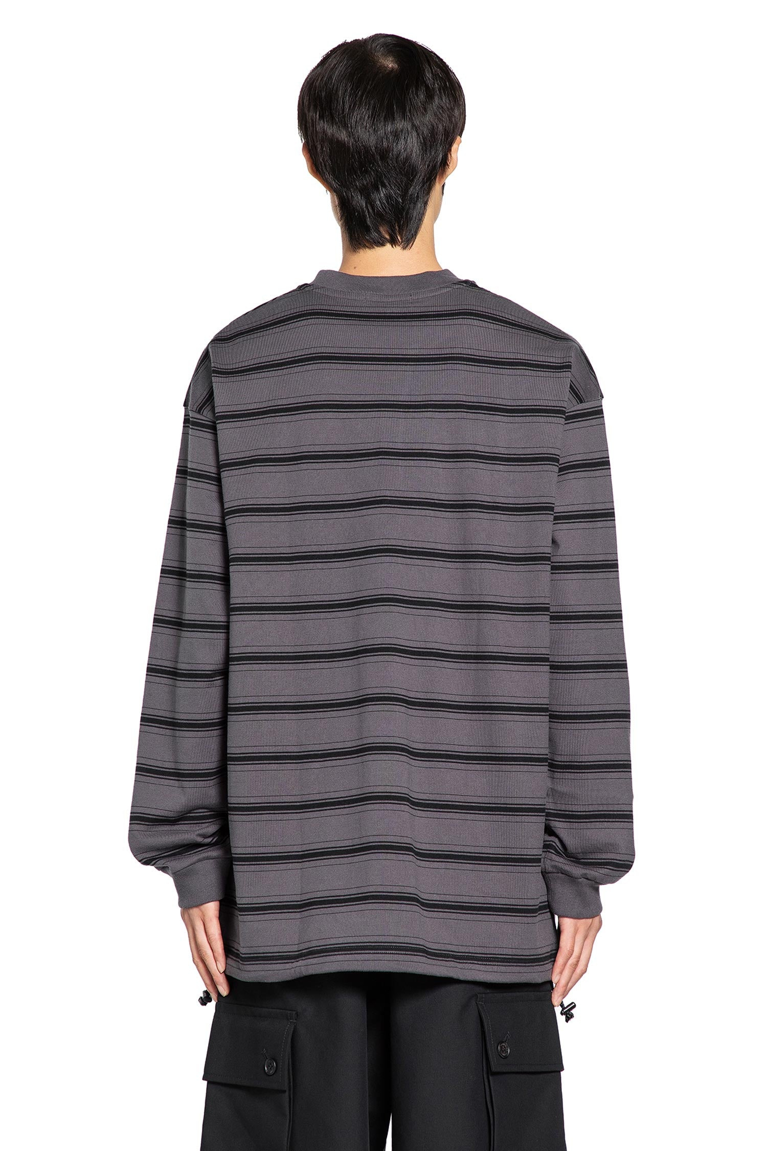 Striped T-shirt In Jersey - 3