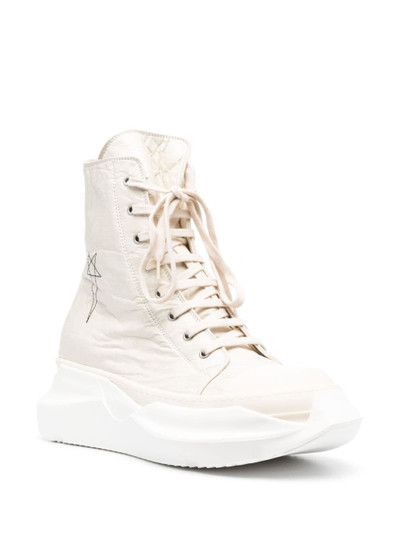 Rick Owens DRKSHDW Adfu Abstract lace-up sneakers outlook