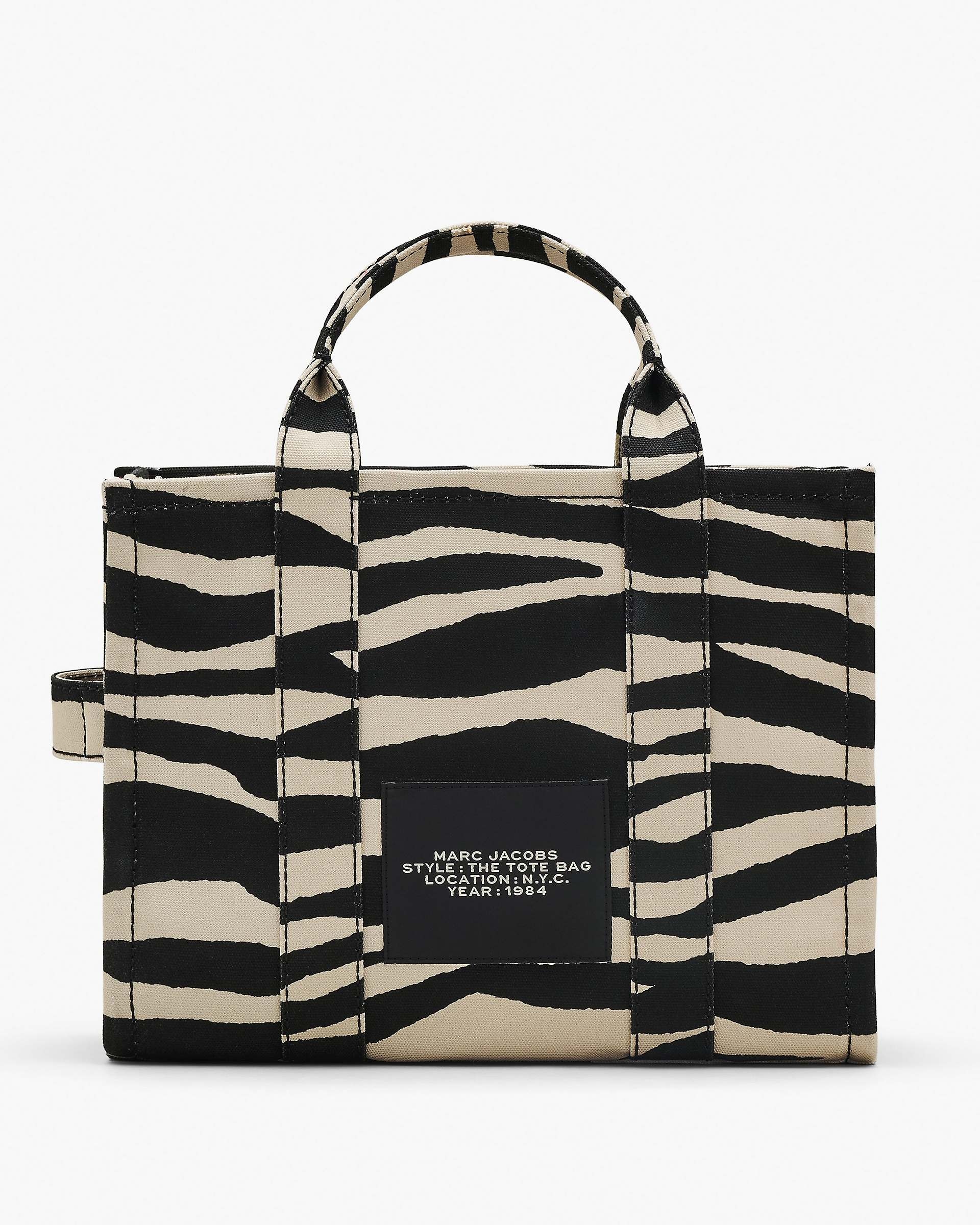 THE ZEBRA CANVAS MEDIUM TOTE BAG - 3