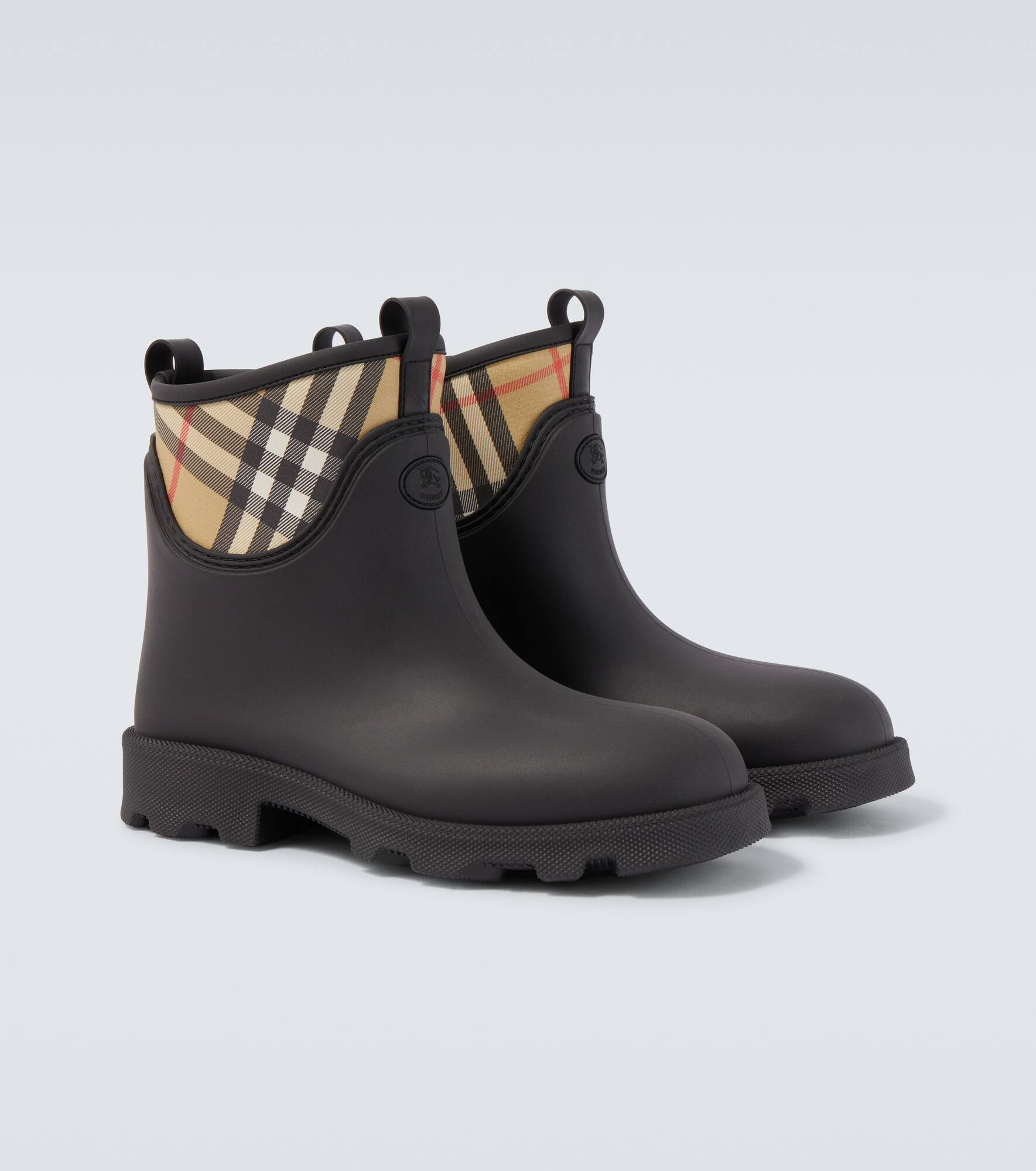 Burberry Check rain boots - 5