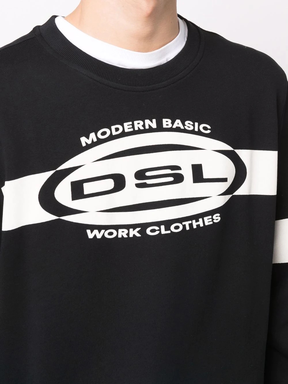 Modern Basic crew-neck sweatshirt - 5