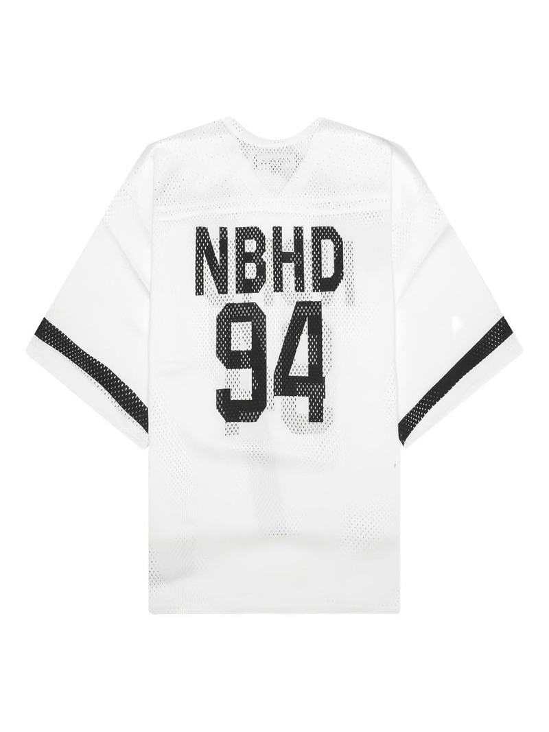 NEIGHBORHOOD V-neck hockey T-shirt outlook