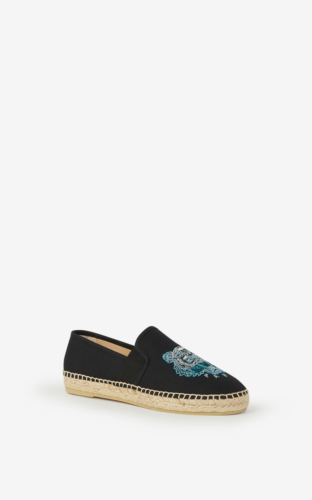 Elasticated canvas Tiger espadrilles - 3