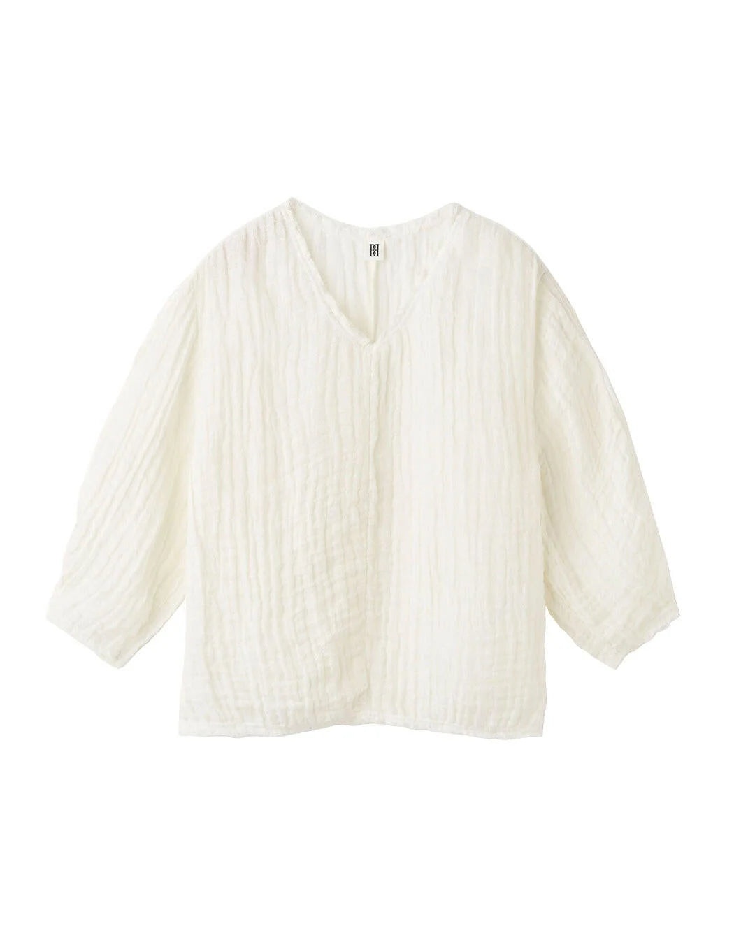 MIKALA ORGANIC LINEN BLOUSE - 1