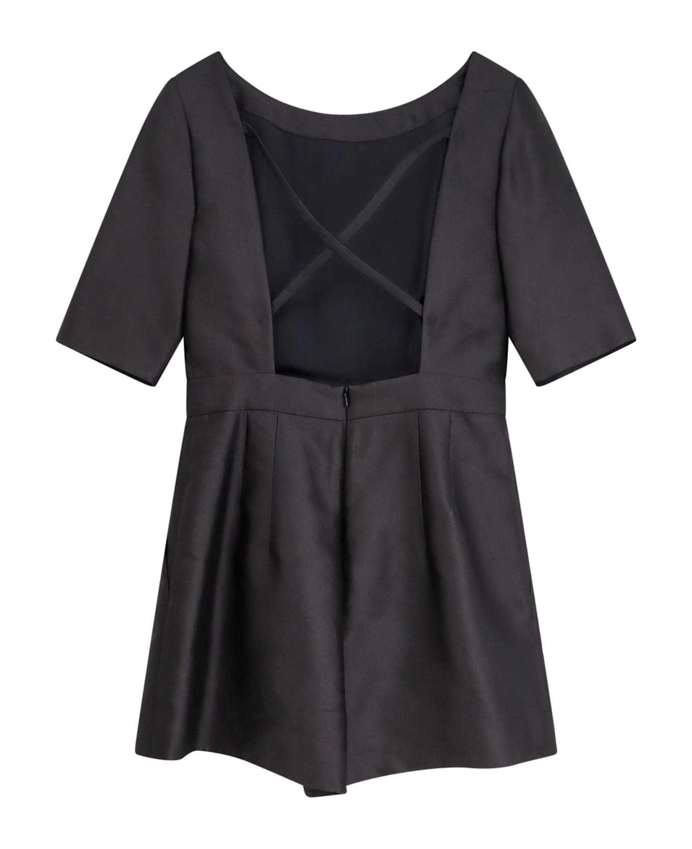 Silk And Cotton Jumpsuit - 2