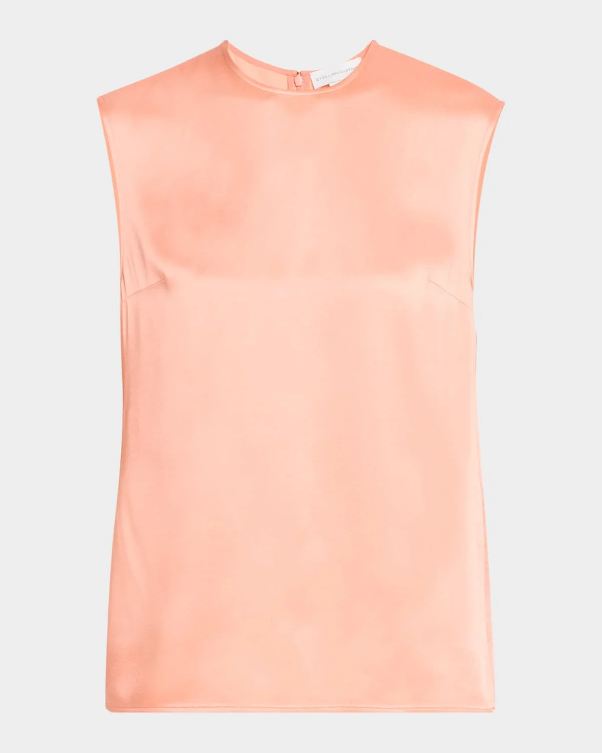 Satin Sleeveless Top - 1