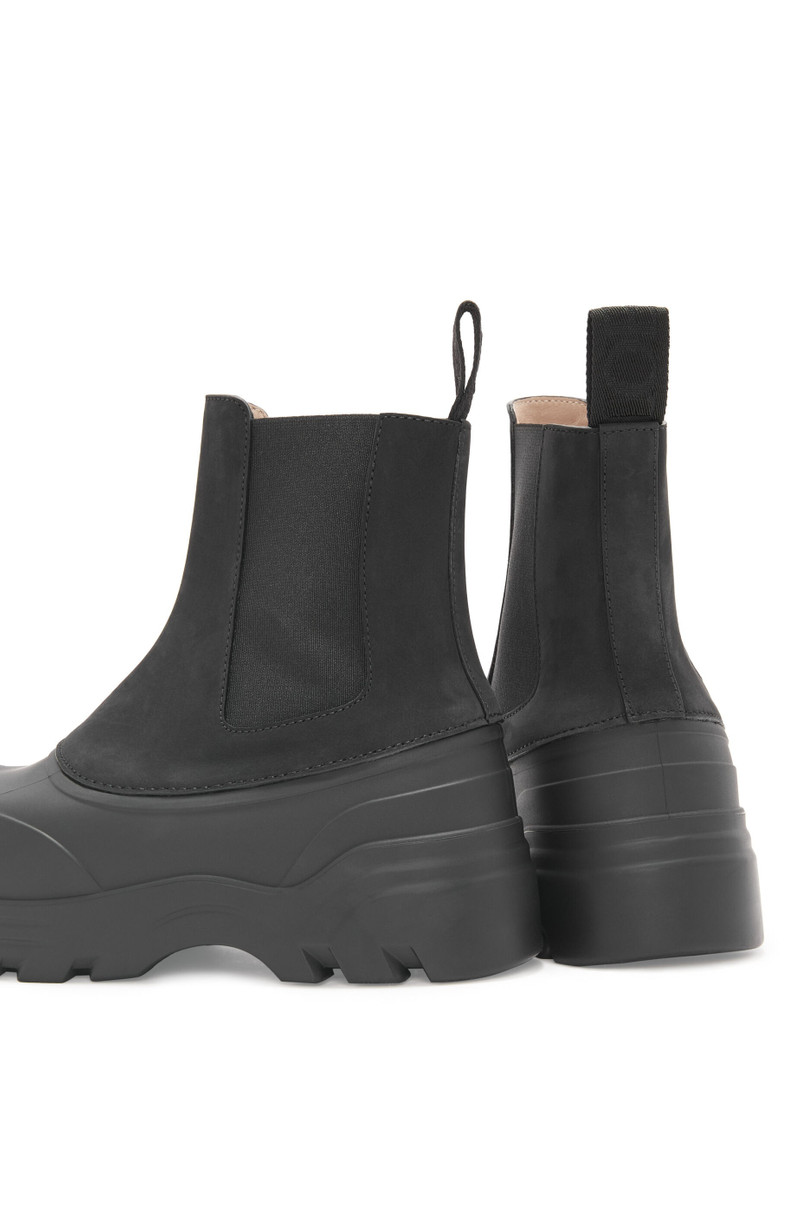 Field chelsea boot in nubuck and rubber 4