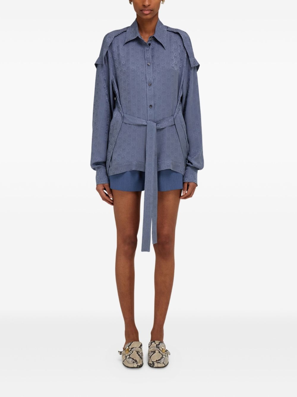 Ferragamo monogram shirt - 3