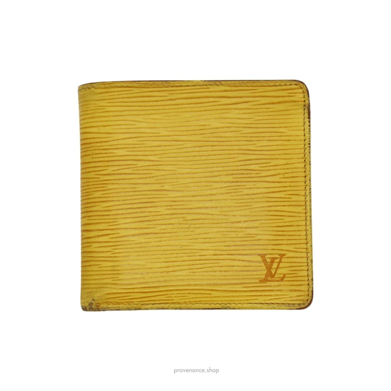 Louis Vuitton Marco Wallet - Tassil Yellow Epi Leather - 2