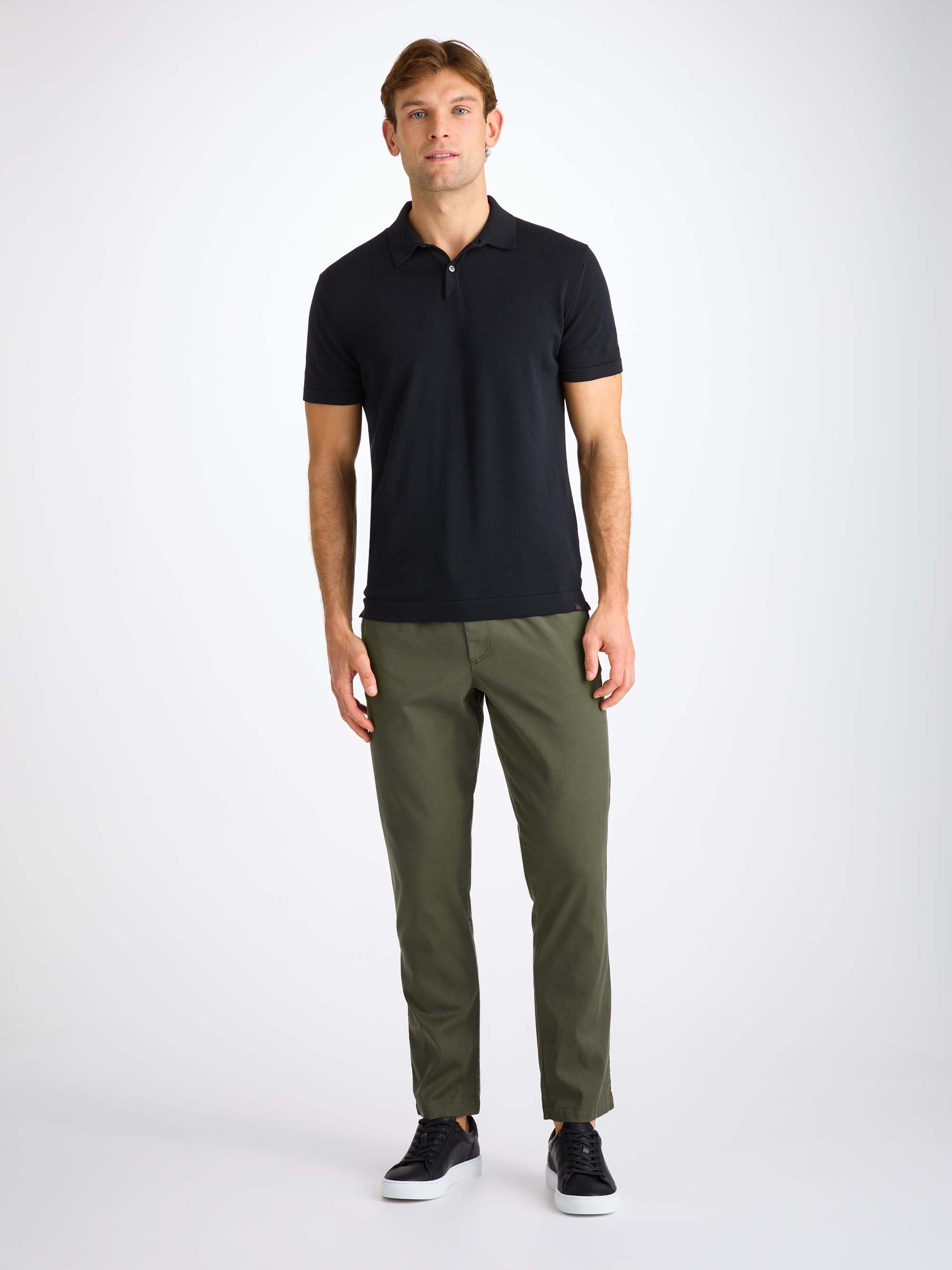 Men's Pants Harris Lyocell Cotton Khaki - 3
