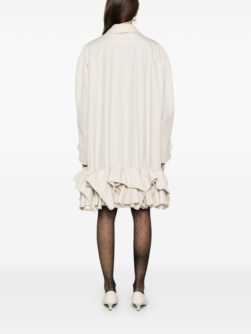 ruffled trench coat 4